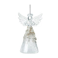 Christmas Hanging Glass Angel Letter Y