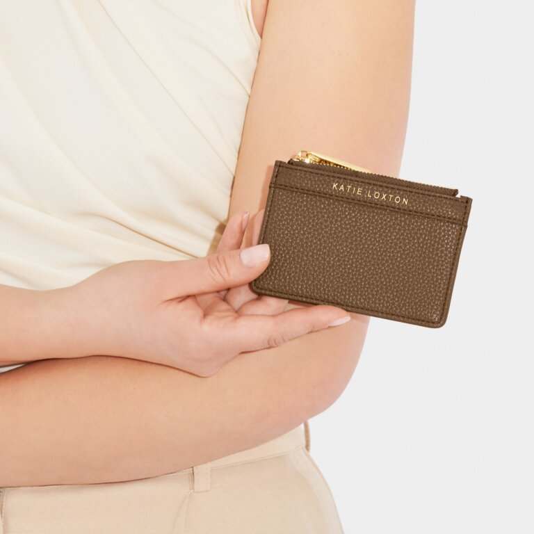 Katie Loxton Cleo Coin Purse & Card Holder Mink