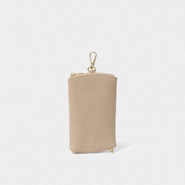 Katie Loxton Clip On Sunglasses Case Light Taupe