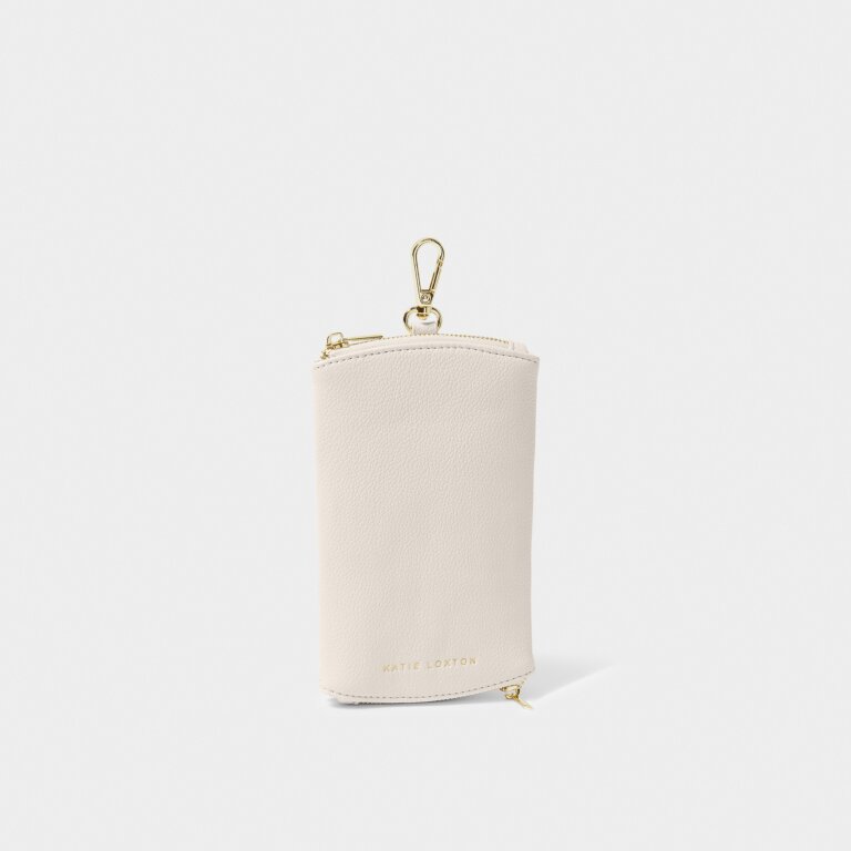 Katie Loxton Clip On Sunglasses Case Off White