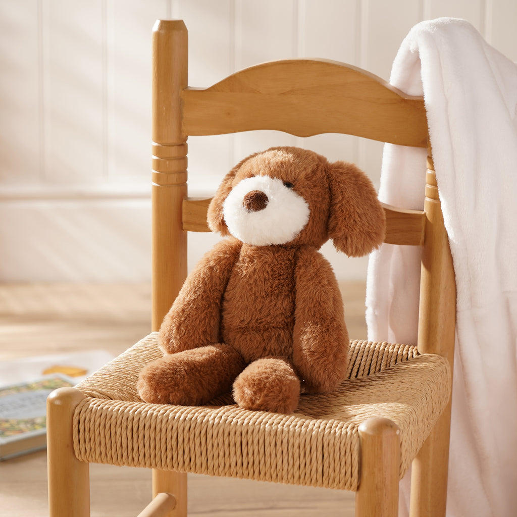 Coco The Plush Long Leg Dark Brown Puppy