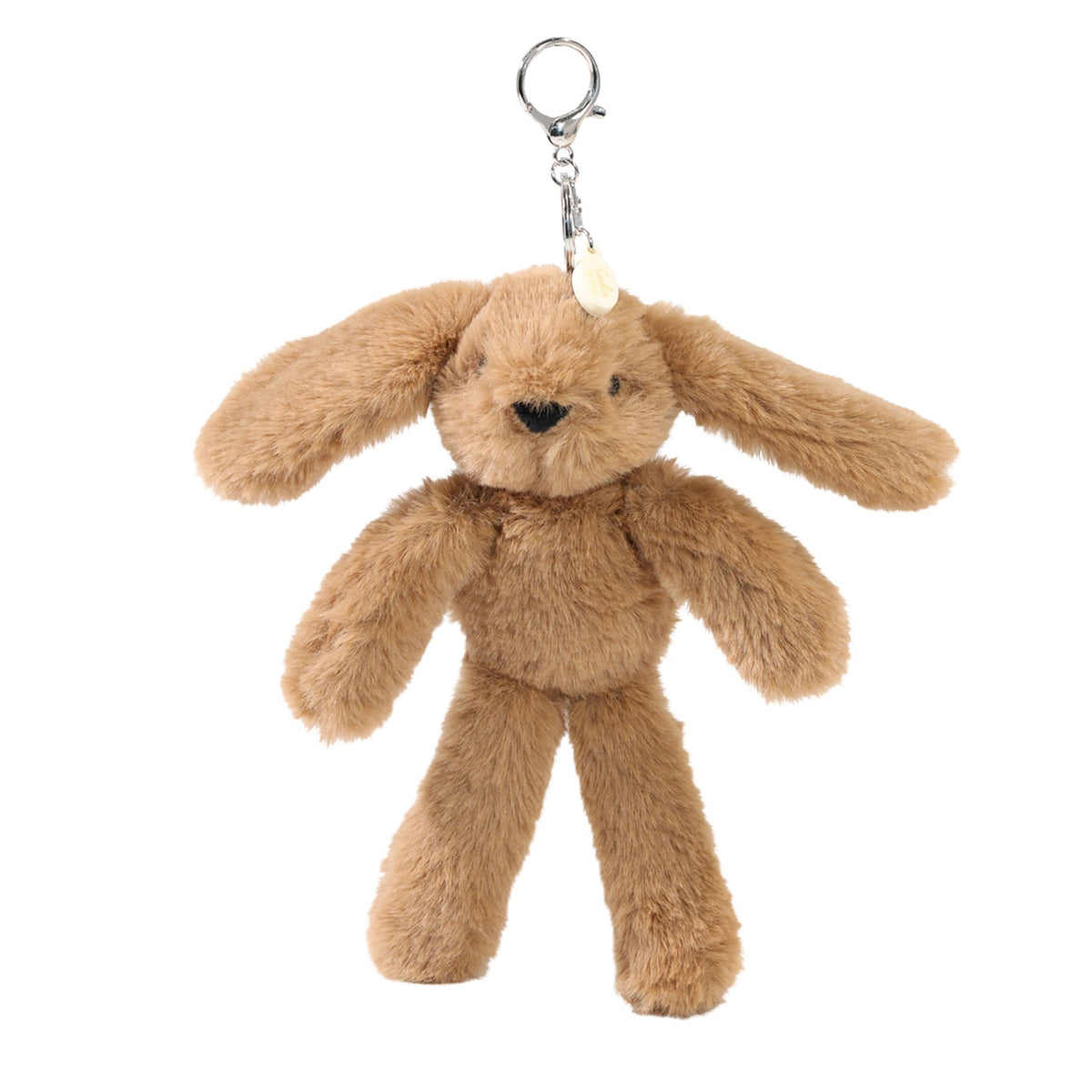 Softies Cookie The Plush Dark Brown Bunny Keyring