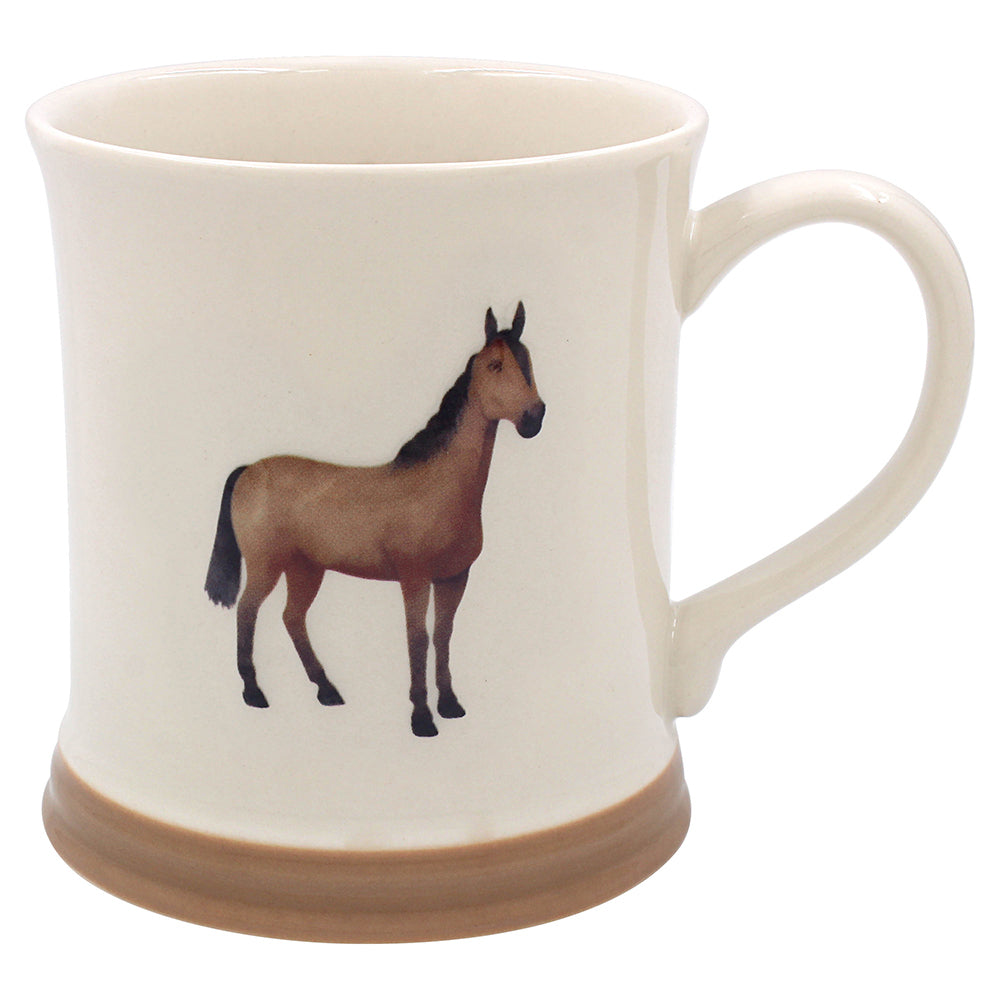 Country Life Embossed Mug Horse