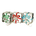 Christmas Large Glass Coloured Presents