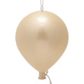 Display Balloon with Ribbon Cream Large