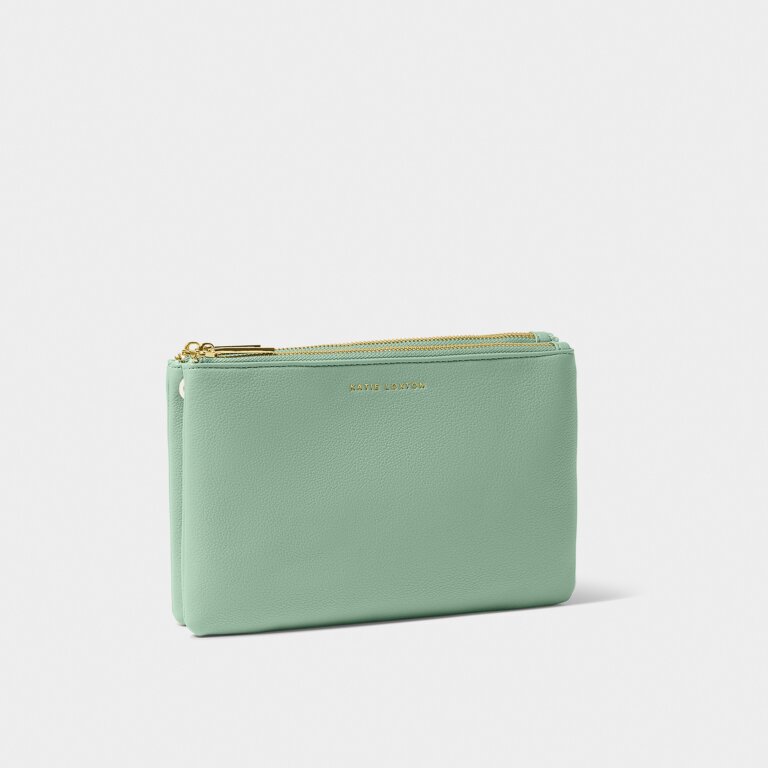 Katie Loxton Duo Pouch Seafoam Green