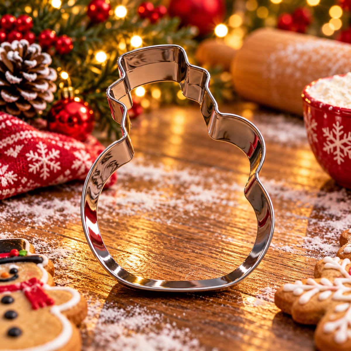 Eddingtons Christmas Cookie Cutter Snowman