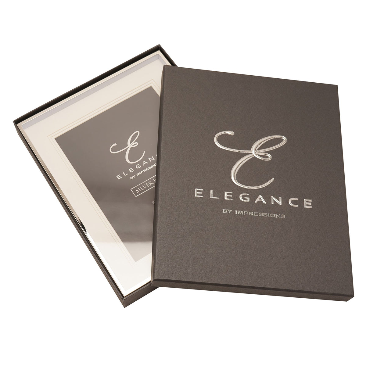 Elegance Silverplated Triple Layer Mount Photo Frame 5" x 7"