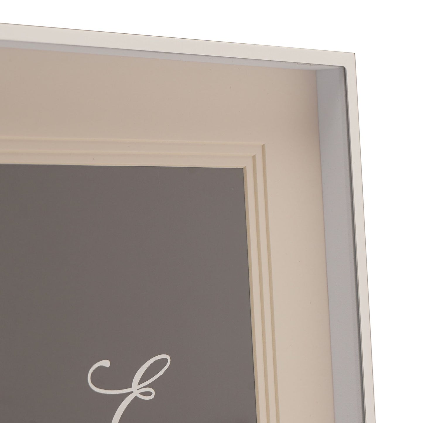 Elegance Silverplated Triple Layer Mount Photo Frame 8" x 10"