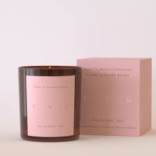 F.Y.G Candle Peony & Blush Suede