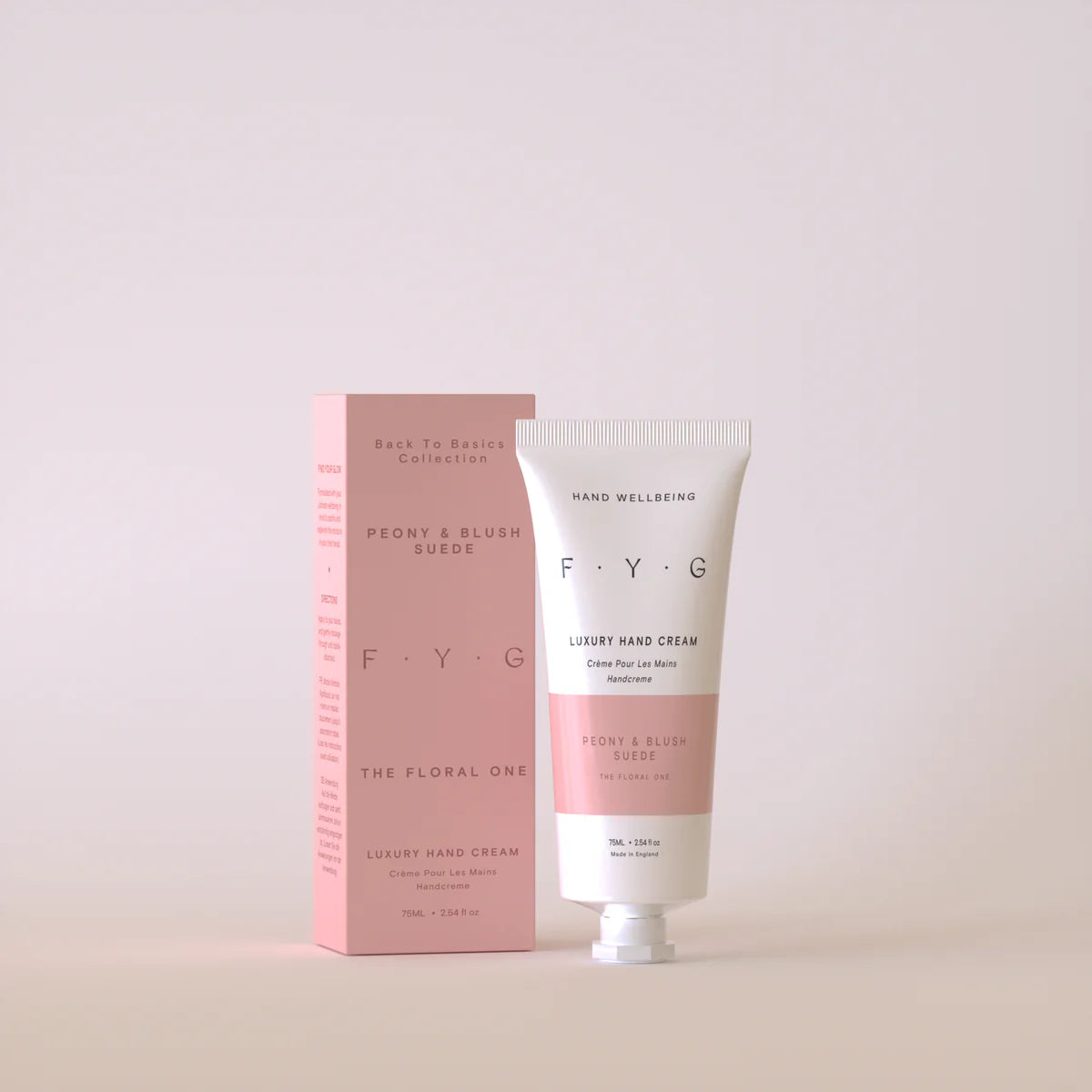 F.Y.G Hand Cream Peony & Blush Suede