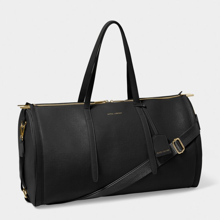Katie Loxton Fold Out Garment Weekend Bag Black