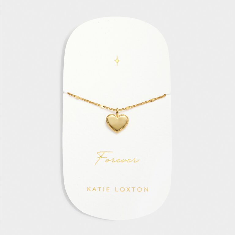 Katie Loxton Forever Heart Bracelet Forever Gold Plated Bracelet