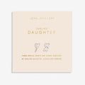 Joma Jewellery Forever Yours Earrings Darling Daughter Silver Plated Earrings