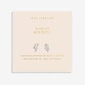 Joma Jewellery Forever Yours Earrings Guardian Angel Silver Plated Earrings