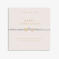 Forever Yours Happy Ever After Silver, Gold Plated & Rose Gold Plated Bracelet