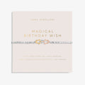 Forever Yours Magical Birthday Wish Silver, Gold Plated & Rose Gold Plated Bracelet