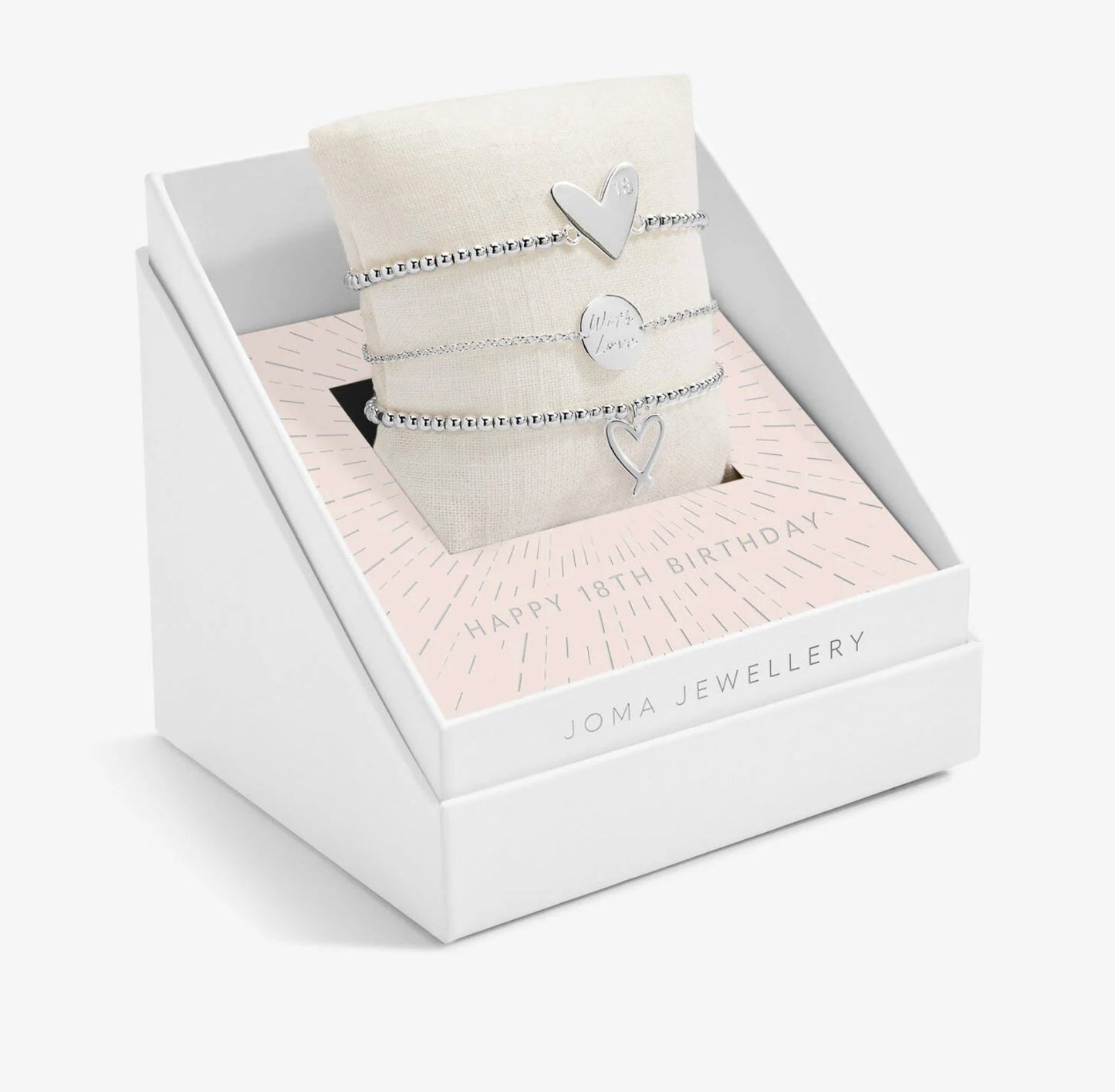 Joma Jewellery Celebrate You Gift Box Happy 18th Birthday