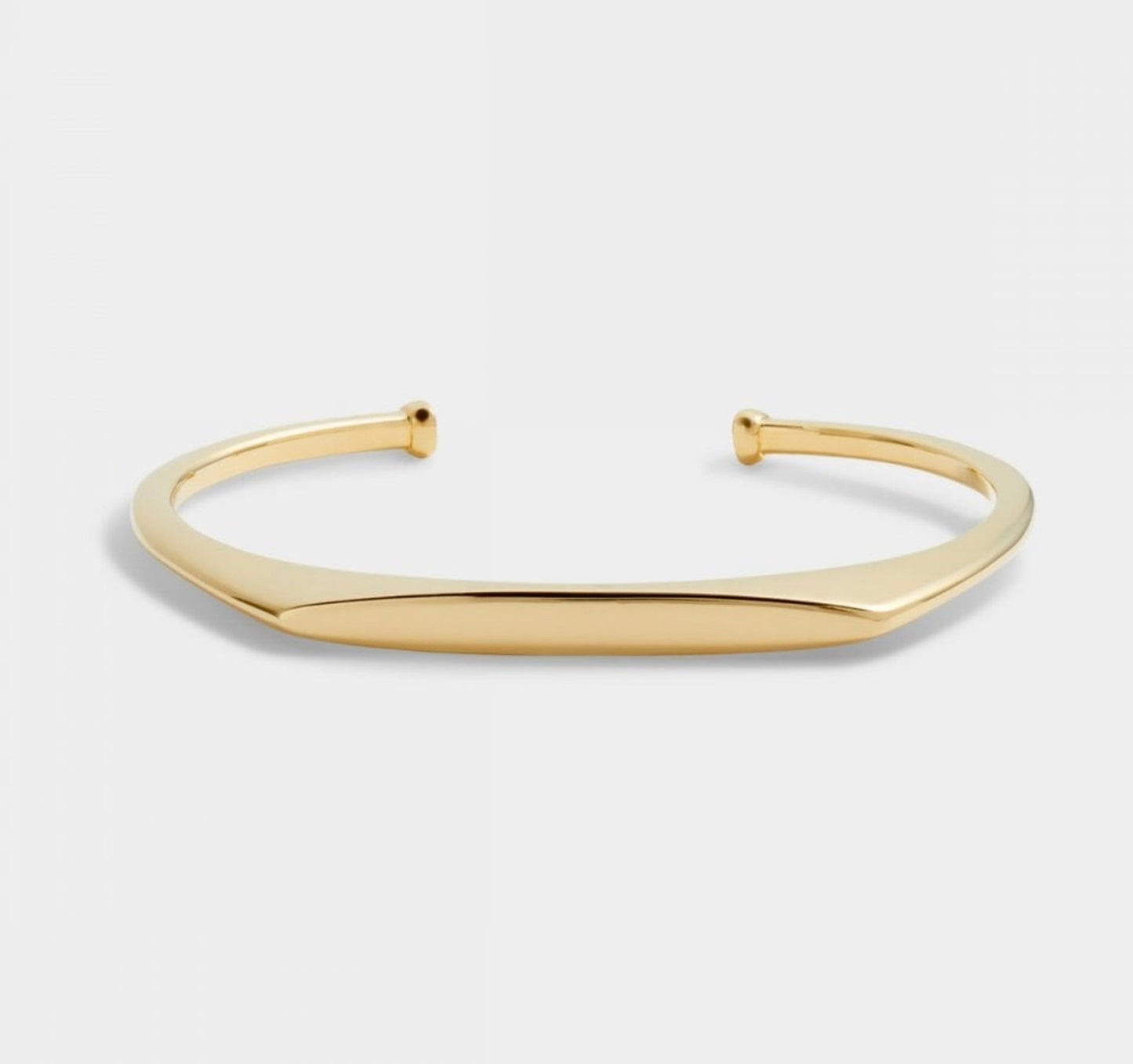 Signet Bangle Gold Plated Bangle