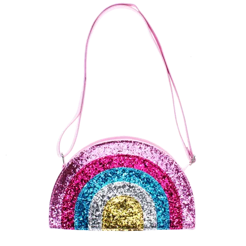 Glitter Handbag Rainbow