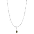 Gold Trip August Charm Silver