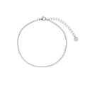 Gold Trip Beaded Bracelet Rhodium Plated Sterling Silver