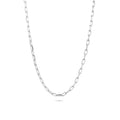 Gold Trip Charm Chain Necklace Sterling Silver