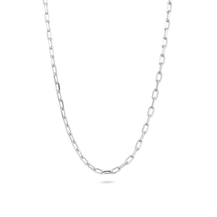 Gold Trip Charm Chain Necklace Sterling Silver