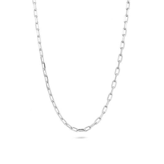 Gold Trip Charm Chain Necklace Sterling Silver