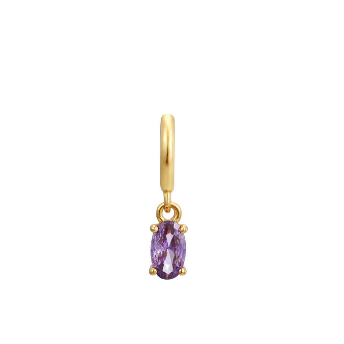 Gold Trip February Charm Gold
