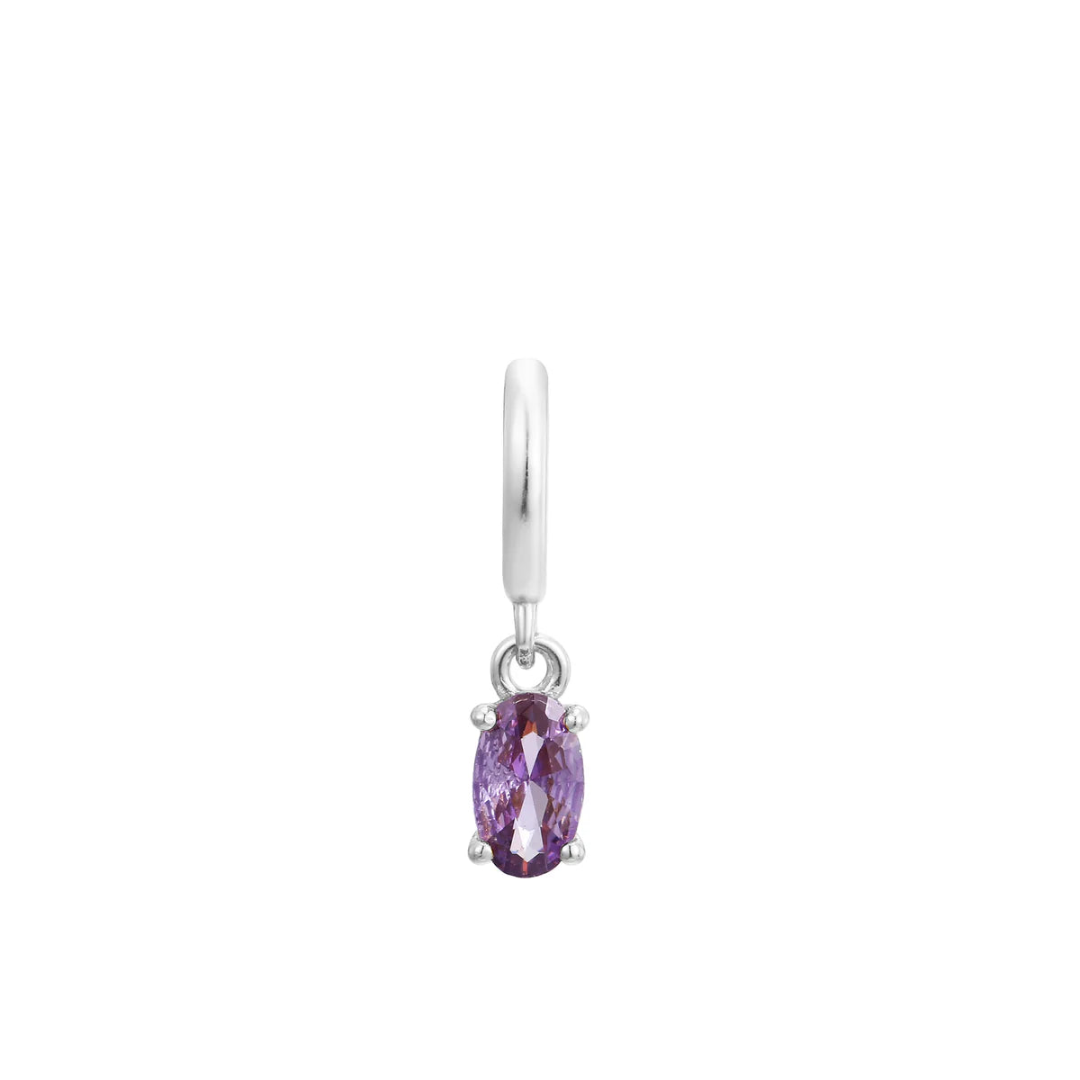 Gold Trip February Charm Silver