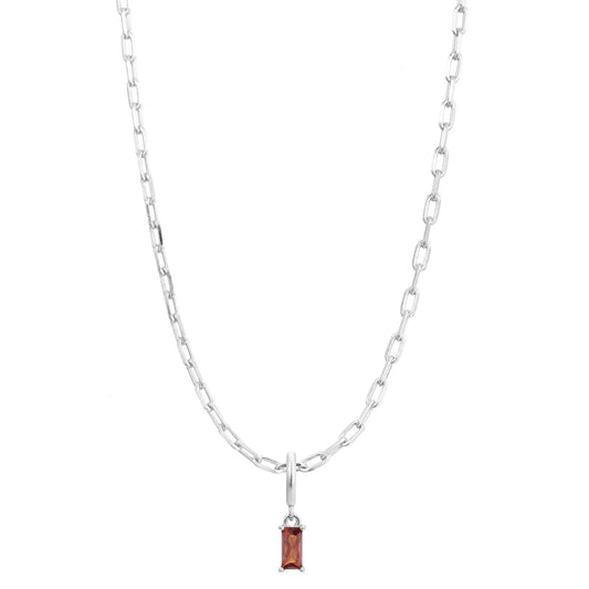 Gold Trip January Charm Silver