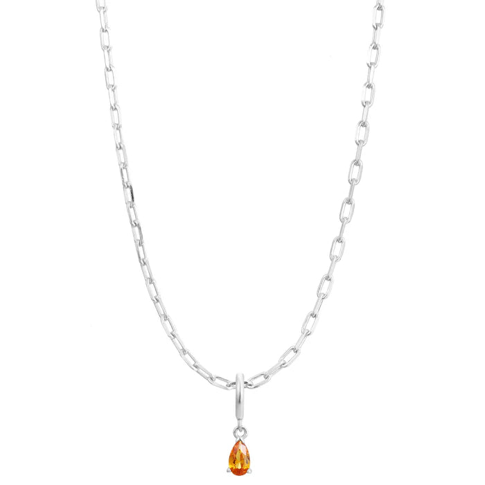 Gold Trip November Charm Silver