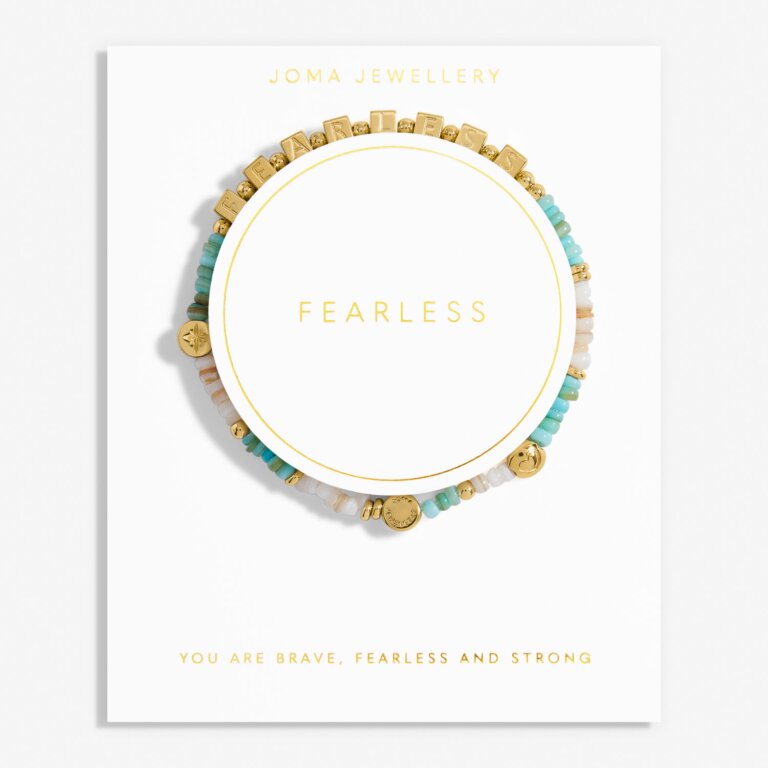 Joma Jewellery Happy Little Moments Fearless Gold Plated Bracelet