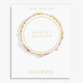 Joma Jewellery Happy Little Moments Maid Of Honour Gold Plated Bracelet