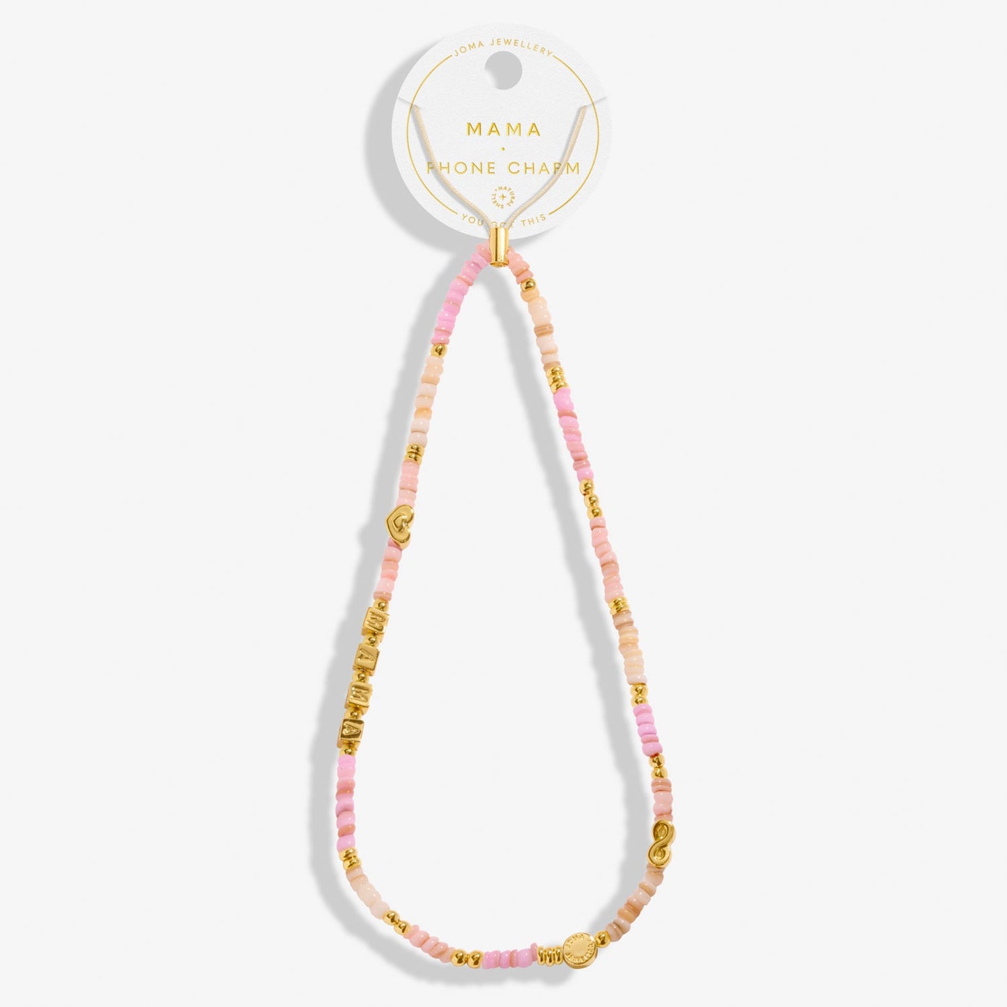 Happy Little Moments Phone Charms Mama Gold Plated Phone Charm