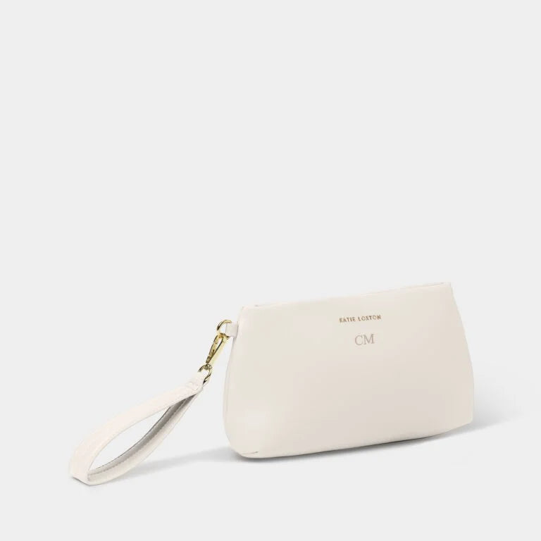 Serena Wristlet Off White