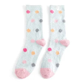Miss Sparrow Fluffy Spots Blue