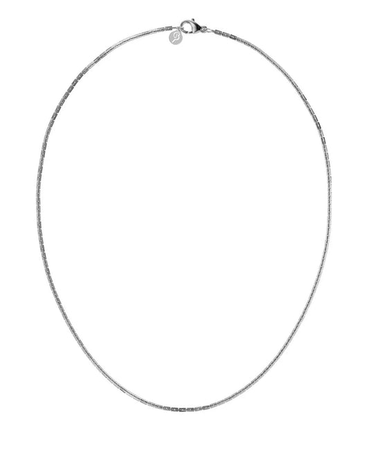 Edblad Square Link Necklace 42 Steel
