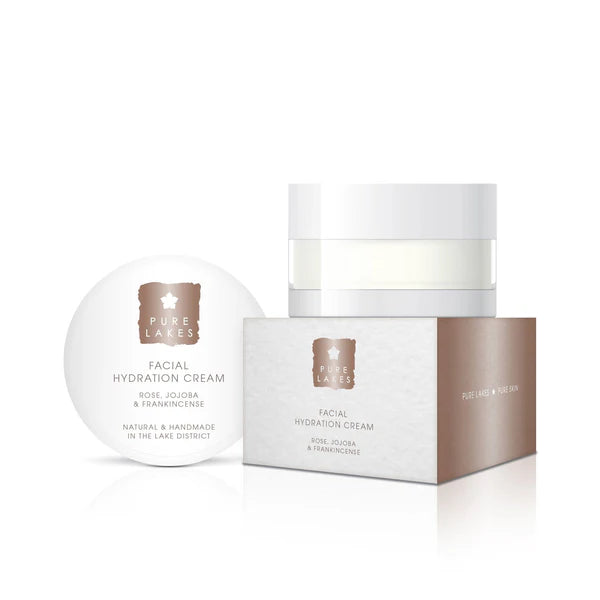 Pure Lakes Rose, Jojoba and Frankincense Facial Hydration Cream