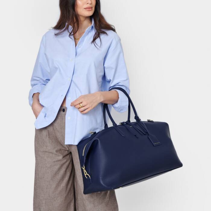 Katie Loxton Oxford Weekend Holdall Midnight Blue