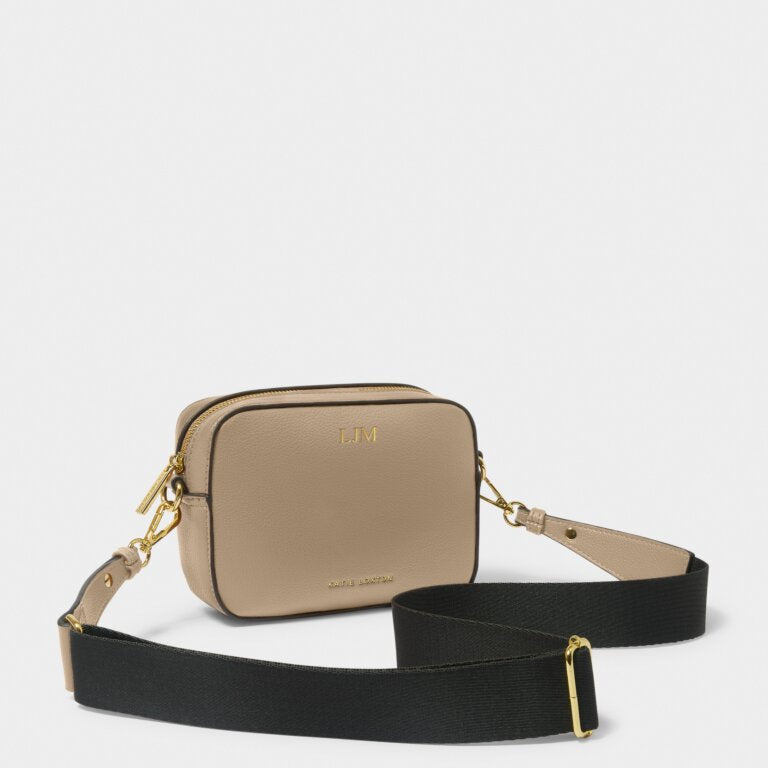 Katie Loxton Marni Mini Crossbody Bag Light Taupe/Charcoal