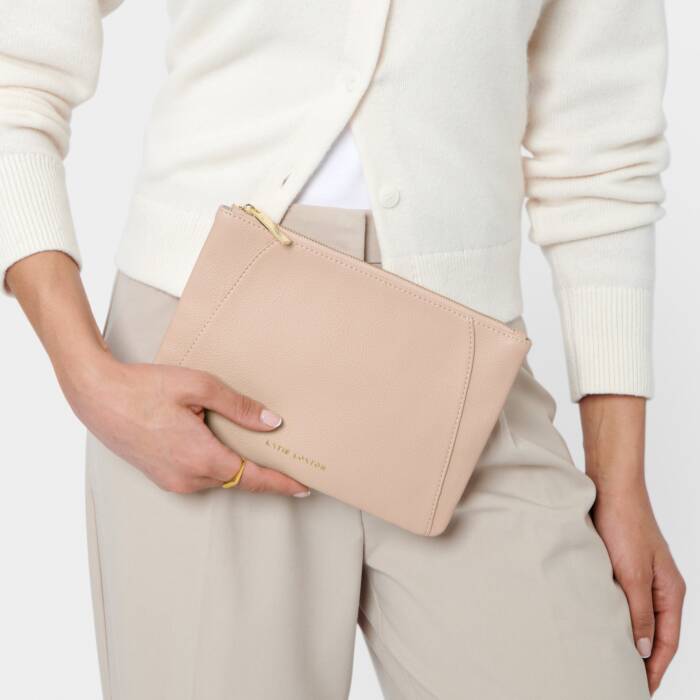 Katie Loxton Hana Pouch Nude Pink