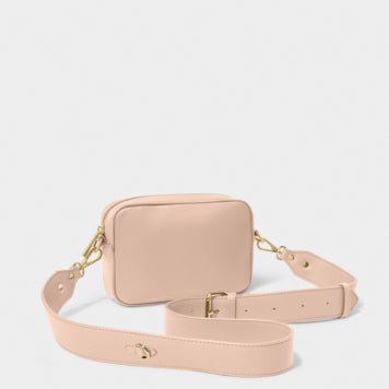 Katie Loxton Zana Mini Crossbody Bag Nude Pink