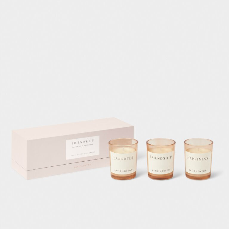 Trio Votive Set Friendship