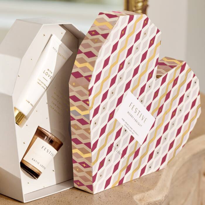 Katie Loxton Handcream And Home Fragrance Gift Set Festive