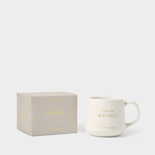 Katie Loxton Porcelain Mug Find Your Balance