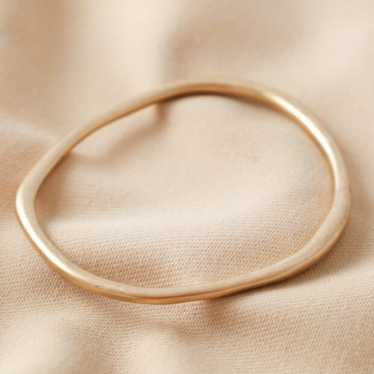 Lisa Angel Gold Antique Bangle