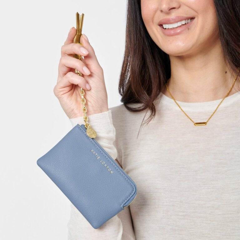 Katie Loxton Tilly Keychain Purse Cornflower Blue