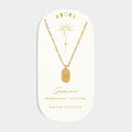 Katie Loxton Zodiac Necklace Gemini Gold Coated